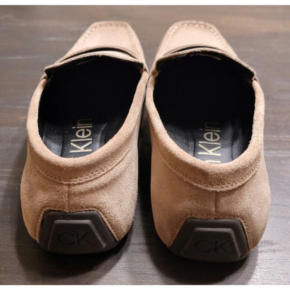 Calvin Klein Oliver Suede Men Driver Shoes Size 10.5US with Box - Picture 5 of 13